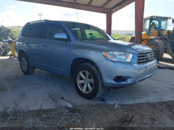  Salvage Toyota Highlander