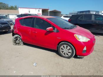  Salvage Toyota Prius c
