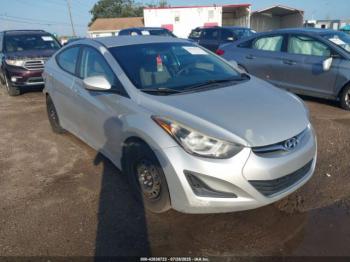  Salvage Hyundai ELANTRA