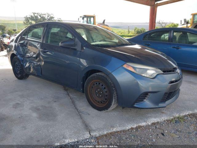  Salvage Toyota Corolla