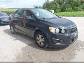  Salvage Chevrolet Sonic