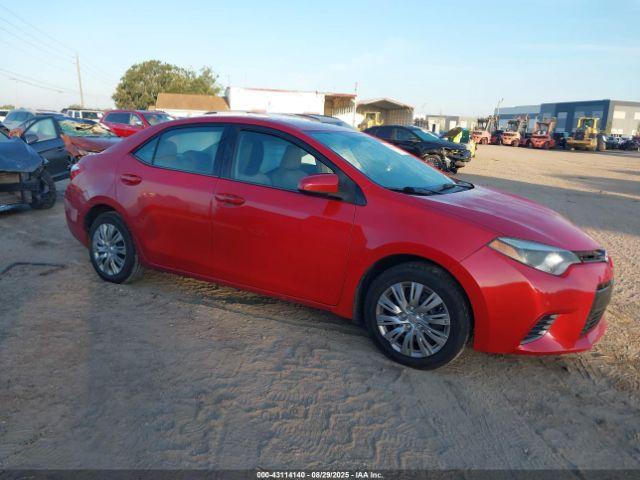  Salvage Toyota Corolla