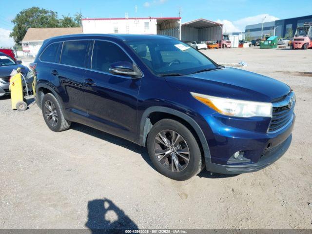  Salvage Toyota Highlander