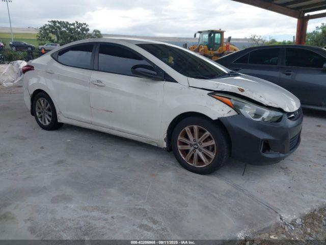  Salvage Hyundai ELANTRA