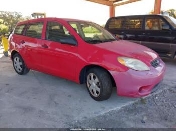  Salvage Toyota Matrix