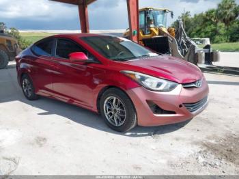  Salvage Hyundai ELANTRA