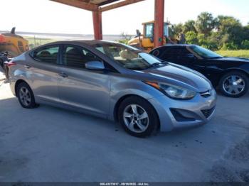 Salvage Hyundai ELANTRA