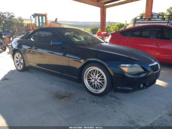  Salvage BMW 6 Series