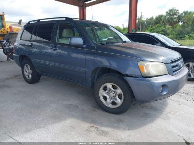  Salvage Toyota Highlander