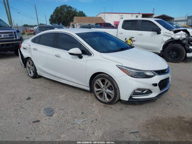  Salvage Chevrolet Cruze