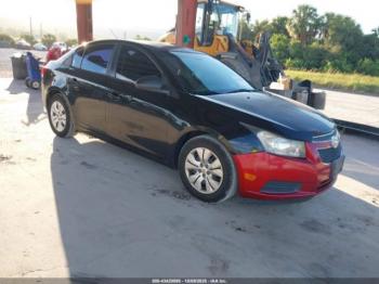  Salvage Chevrolet Cruze
