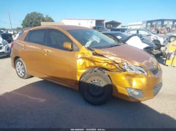  Salvage Toyota Matrix