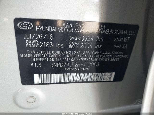 Hyundai ELANTRA Se Image 13