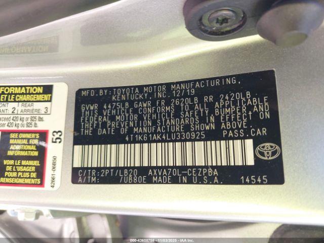 Toyota Camry Xse Image 6