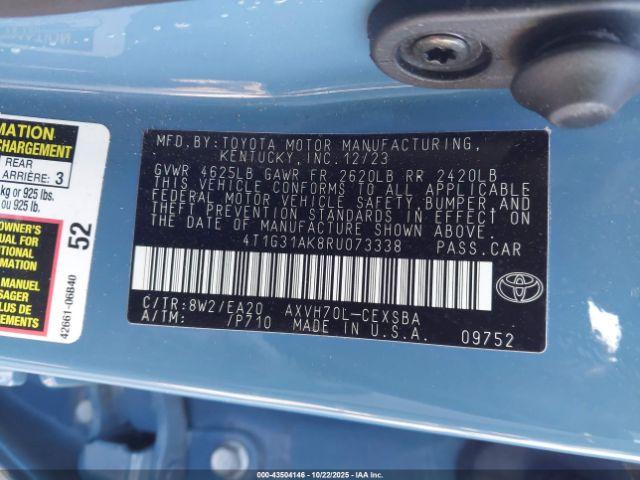 Toyota Camry Se Image 6