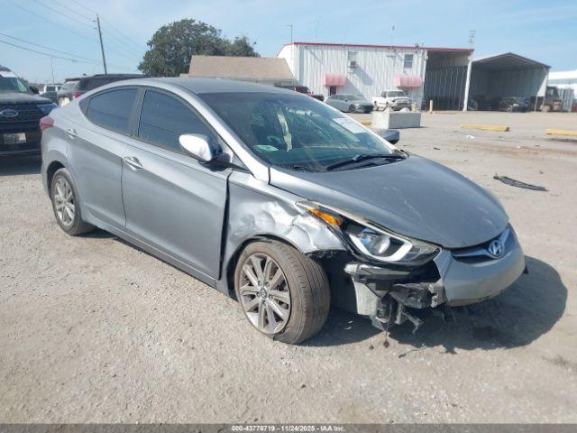  Salvage Hyundai ELANTRA