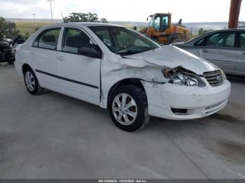  Salvage Toyota Corolla