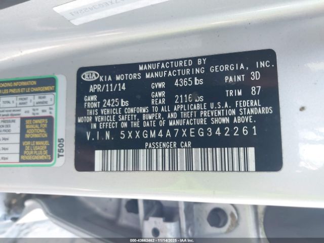 Kia Optima Lx Image 7