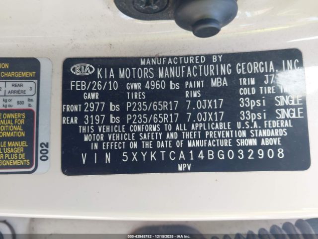 Kia Sorento Lx Image 9