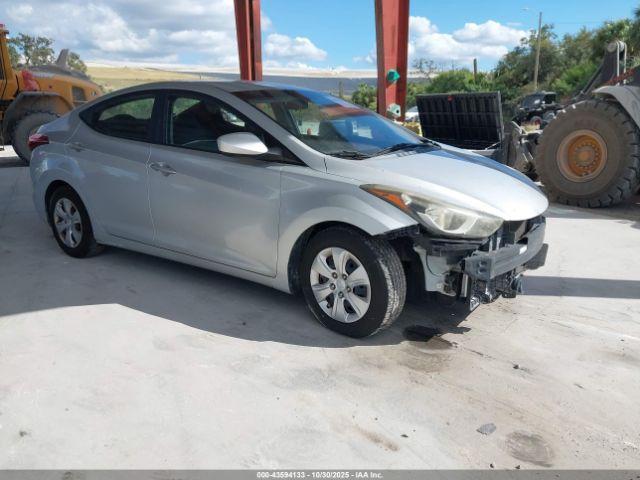  Salvage Hyundai ELANTRA