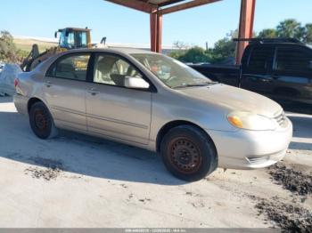  Salvage Toyota Corolla