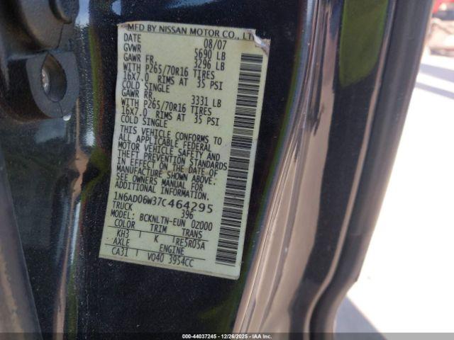 Nissan Frontier Se Image 9