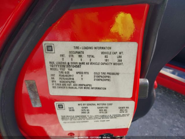 Chevrolet Corvette Image 7