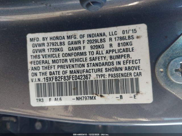 Honda Civic Ex Image 4