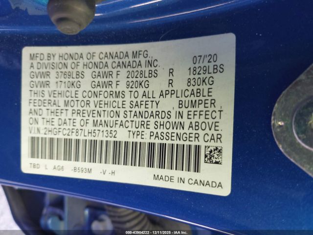 Honda Civic Sport Image 14