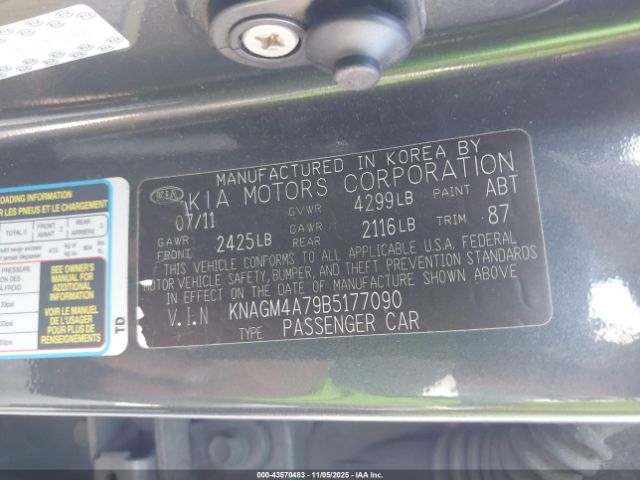 Kia Optima Lx Image 5