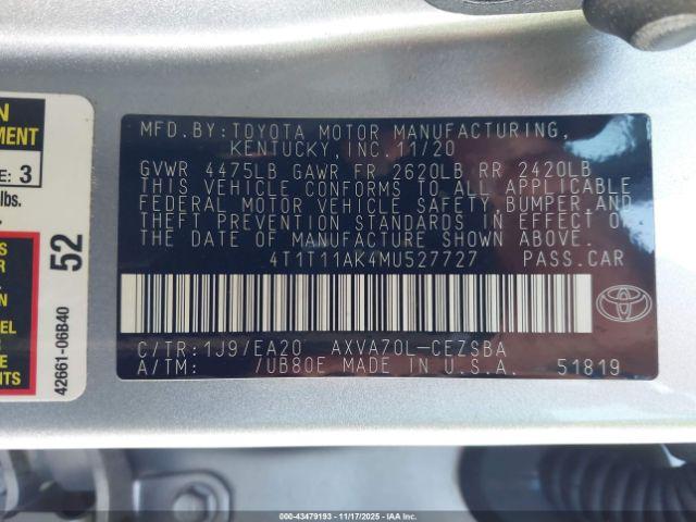 Toyota Camry Se Image 6