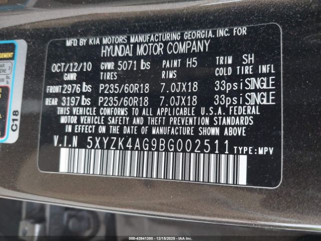 Hyundai SANTA FE Limited V6 Image 12