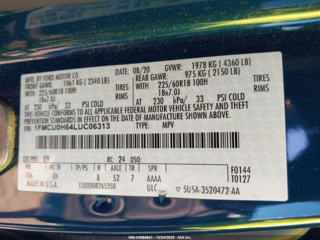 Ford Escape Sel Image 13