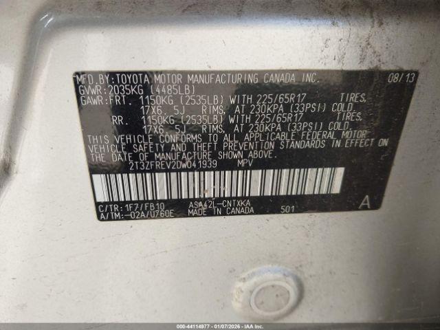 Toyota RAV4 Le Image 7