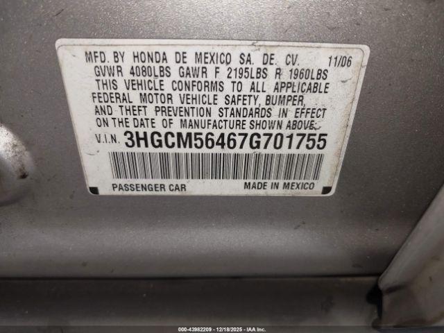 Honda Accord 2.4 Lx Image 9