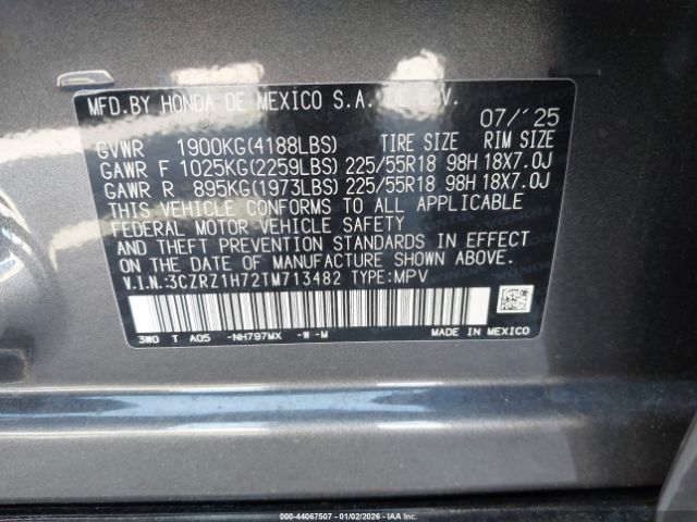 Honda HR-V 2wd Ex-l Image 7