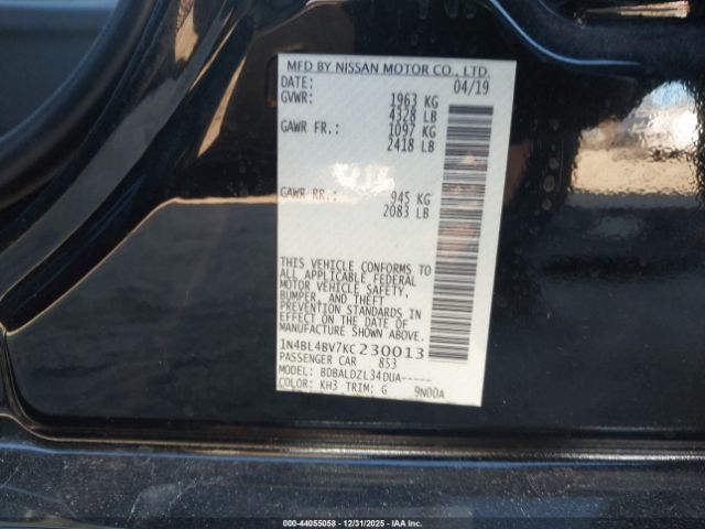 Nissan Altima 2.5 S Image 6